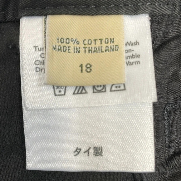 Eddie Bauer Vashon Fit Shorts Black Cotton 18 - Picture 12 of 15